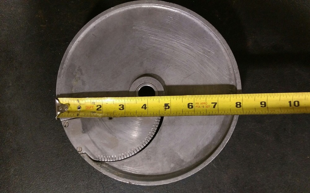 Berkel SLICER-C5 1/8" Slicing Plate with Replaceable Cutting Edges