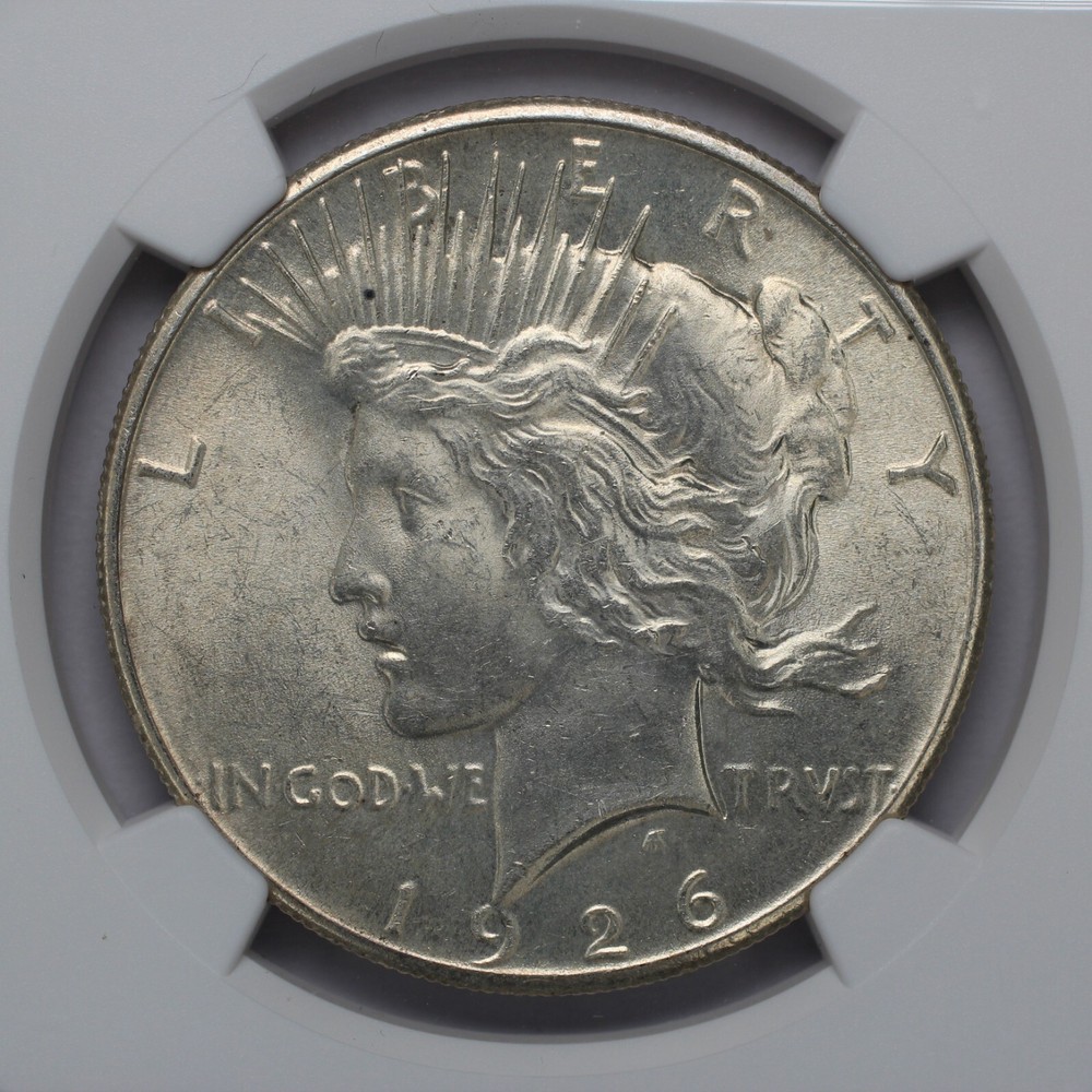 1926 Peace Silver Dollar NGC MS 63
