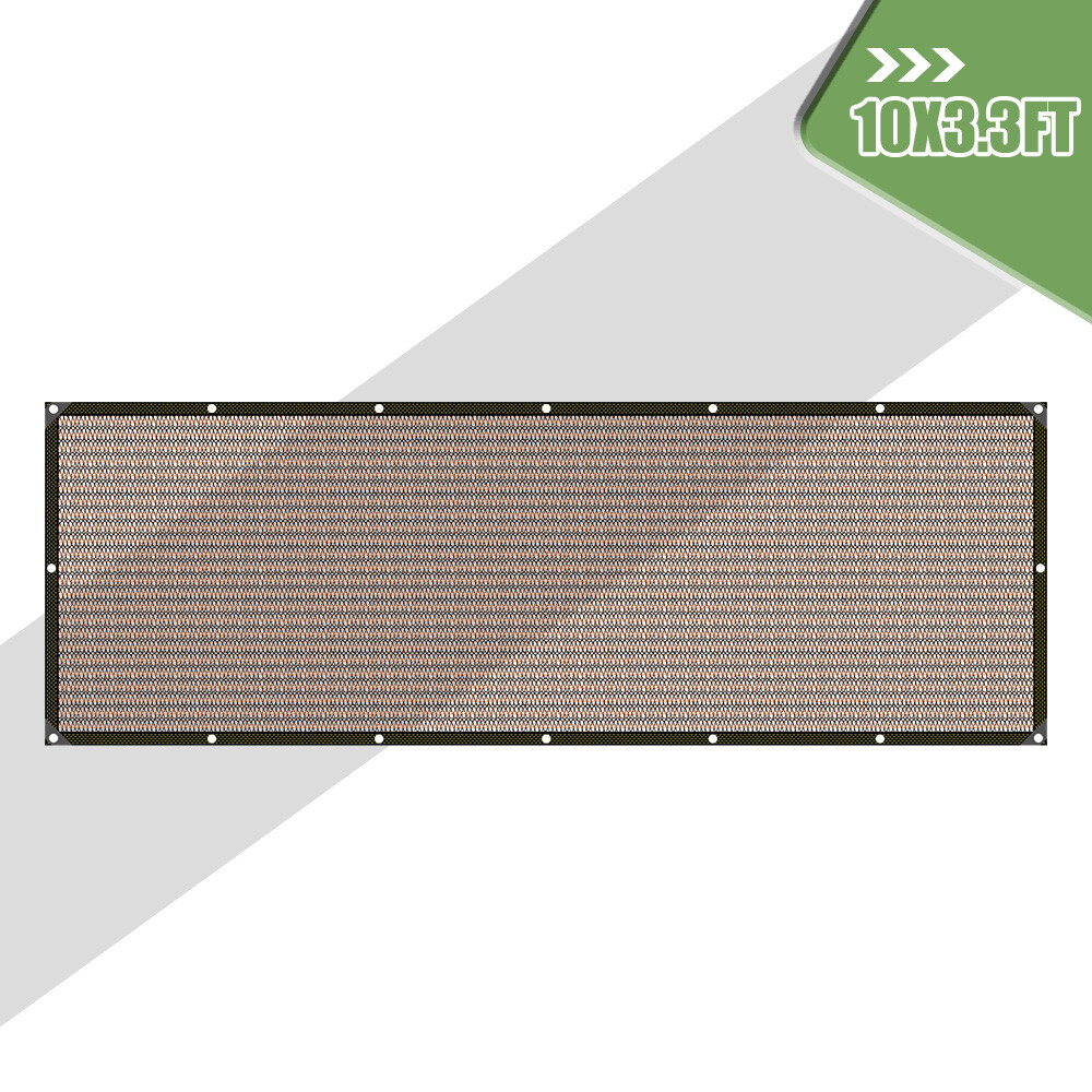 Patio Sun Shade Cloth with Grommets 90% Outdoor Sunshade Canopy Cover Screens