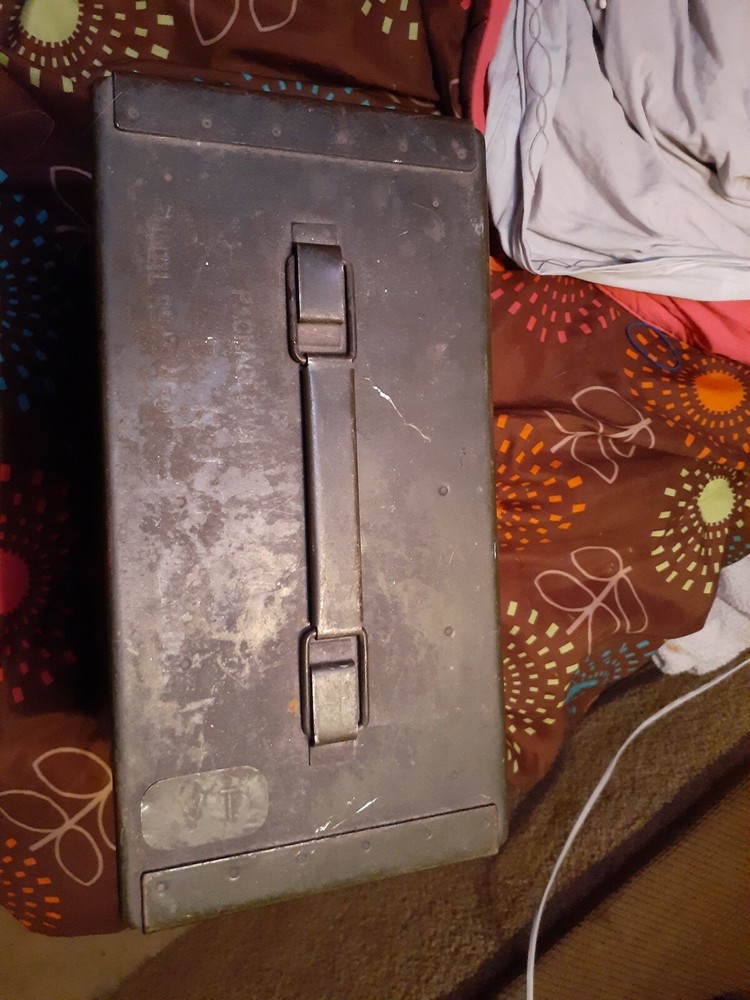 ammo crate old army