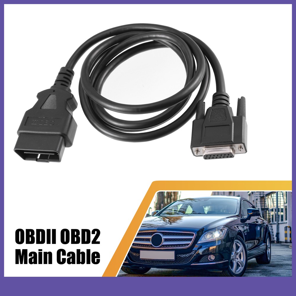 OBDII OBD2 Main Cable Adapter Connector Cable Single Custom for Launch