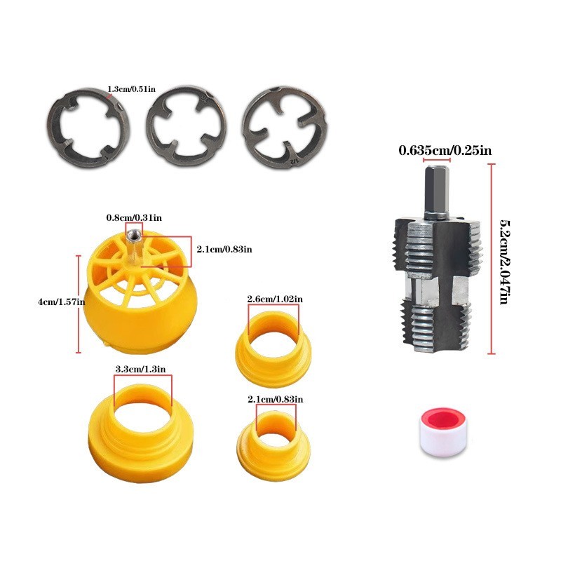 Compact and Efficient Electric Hole Opener Tool for Seamless PVC Pipe Threading