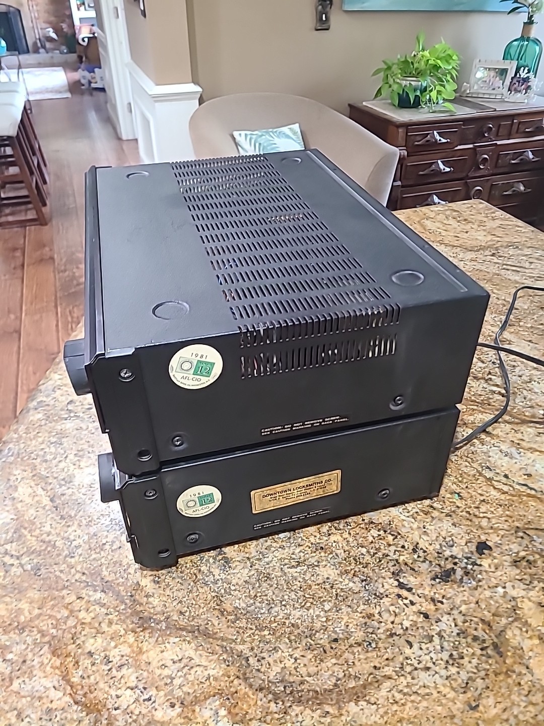 SAE II TWO C3A & T3U VINTAGE INTEGRATED STEREO AMPLIFIER - Receiver + TESTED...