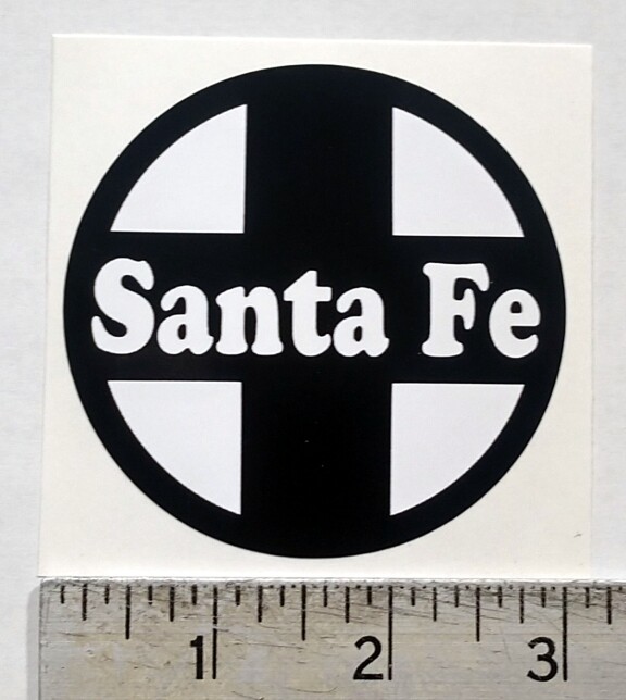 Santa Fe Railroad Railway Train sticker decal