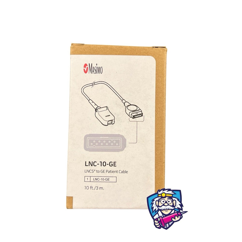 Masimo 2016 LNC-10-GE SET LNCS Patient Cable