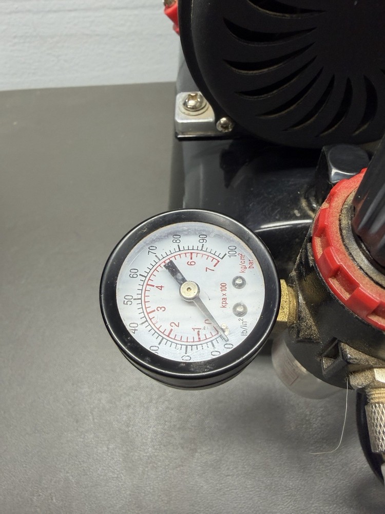 Airbrush Compressor, High-performance Single-Piston Oil-free Mini Compressor ...