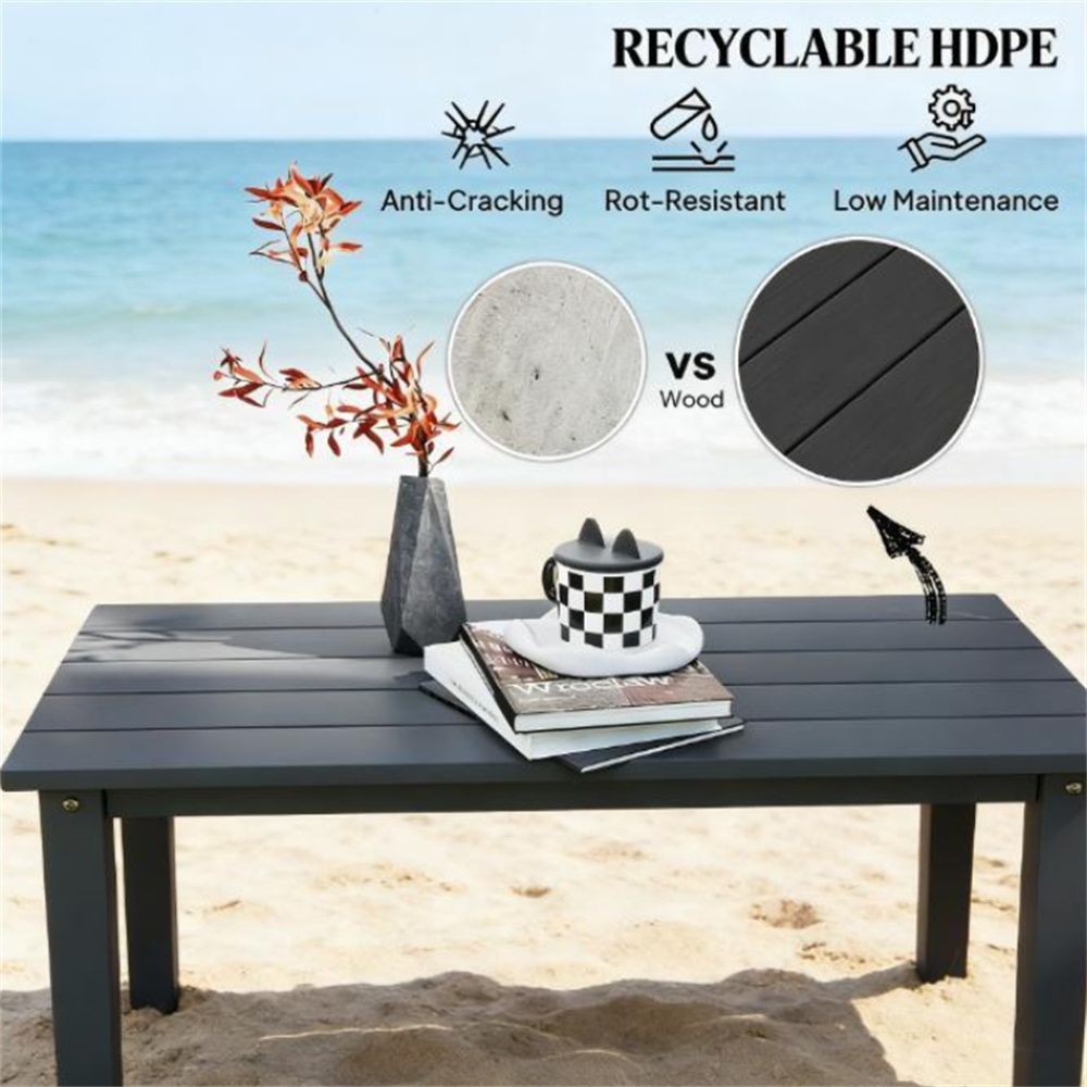 Rectangular dining table, outdoor coffee table & terrace table