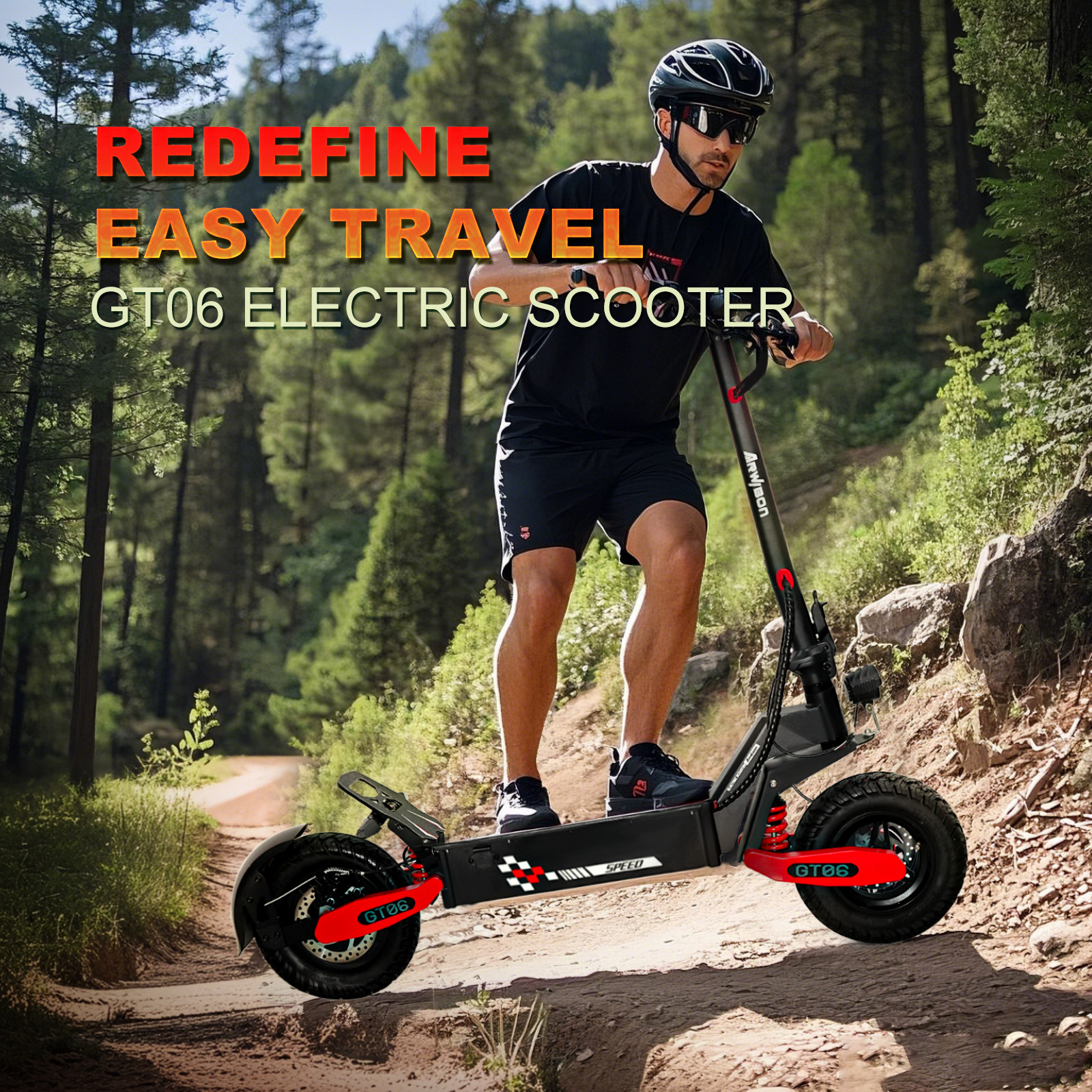 2400W Electric Scooter for Adults 43Miles 40MPH 11''Off-Road Fast E-Scooter