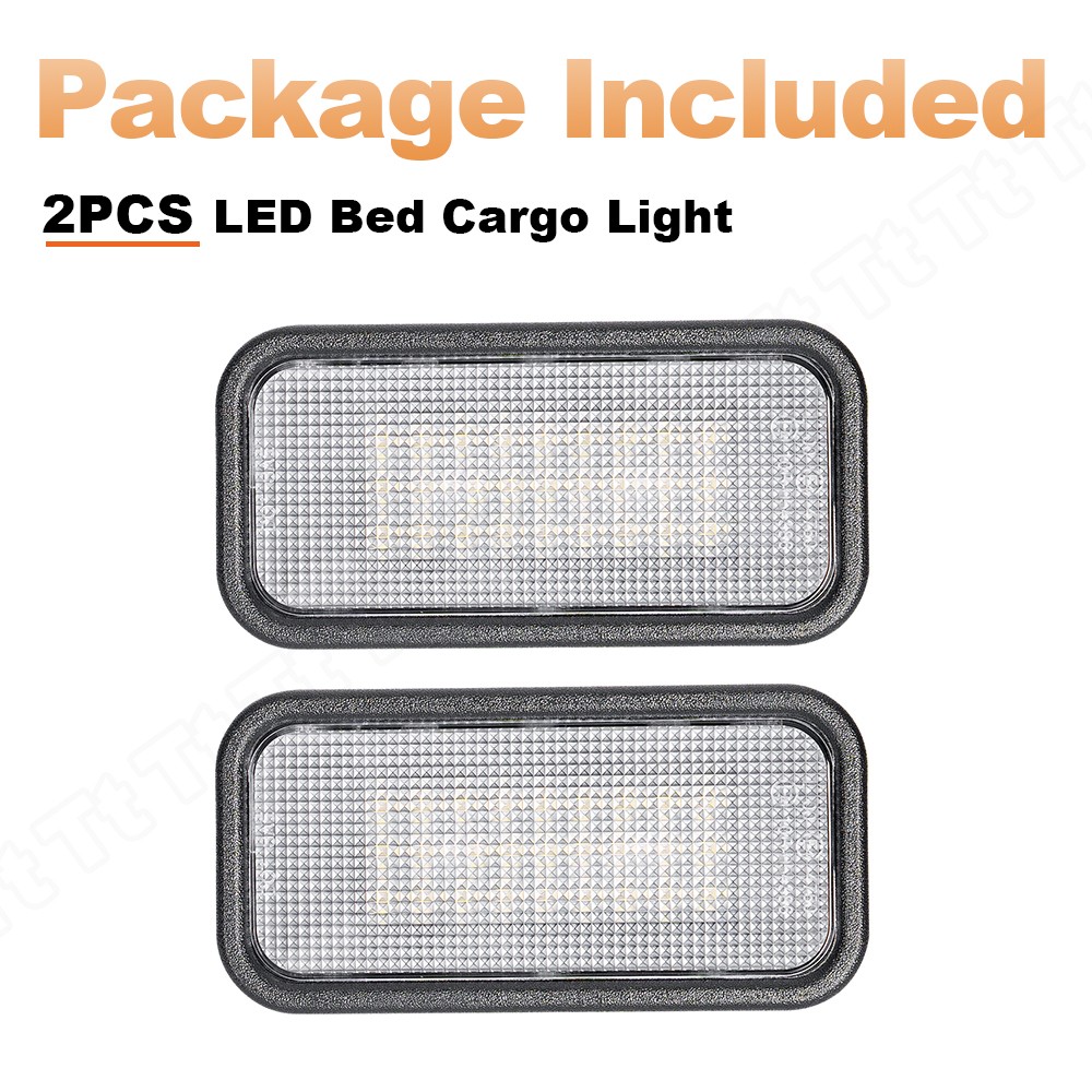 2PCS LED BED CARGO LIGHT FOR CHEVROLET SILVERADO GMC SIERRA 1500 2500 19-25