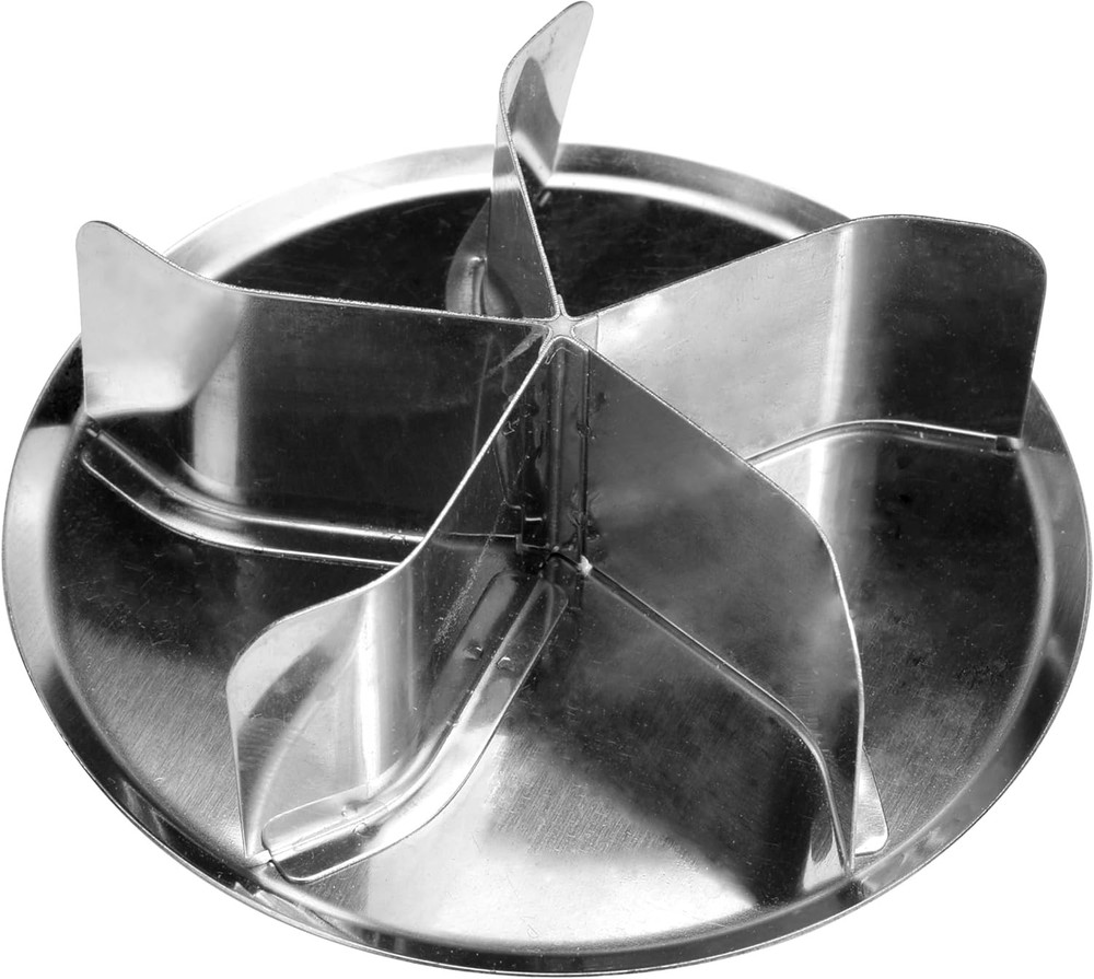 1491 Rosette Pattern Bread Stamp Stainless Steel