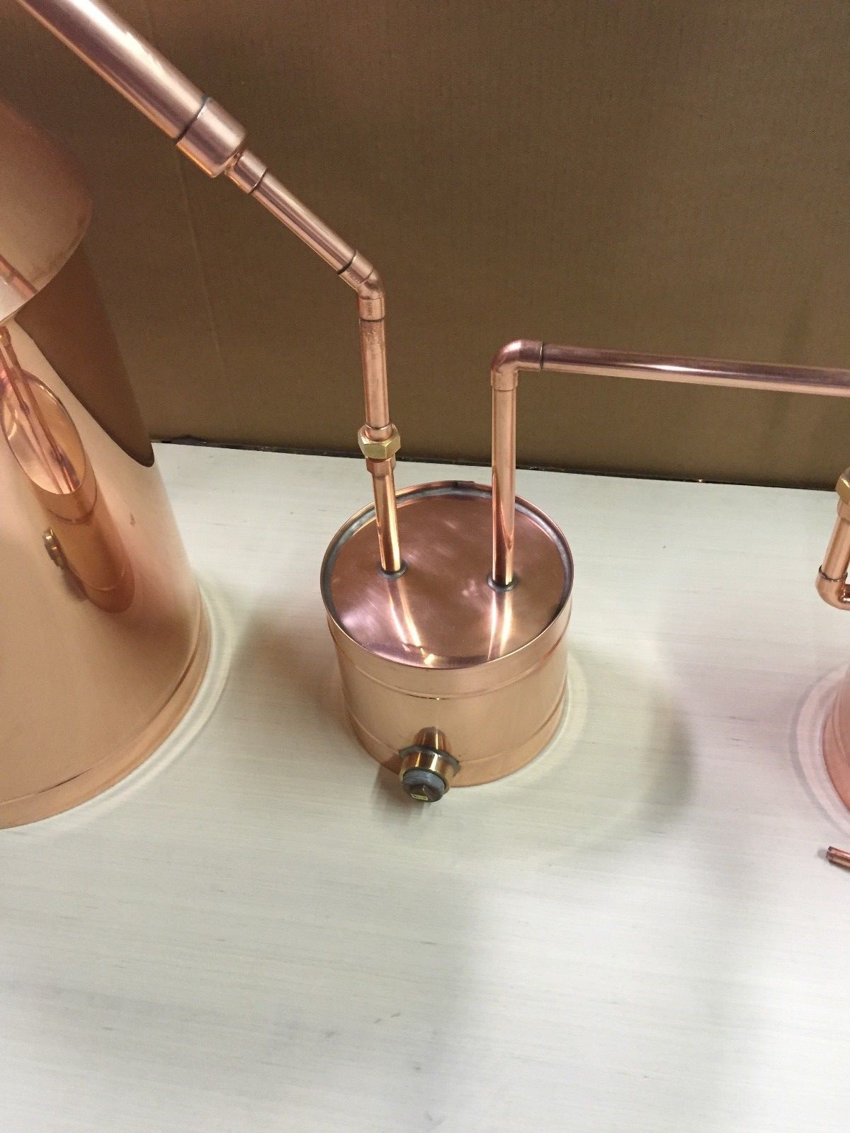 6 Gallon Copper Moonshine Still+Thumper+Worm-Heavy 20oz Copper Private Listing!