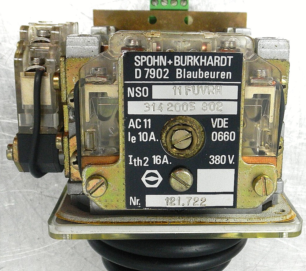 SPOHN+ BURKHARDT D 7902 JOYSTICK