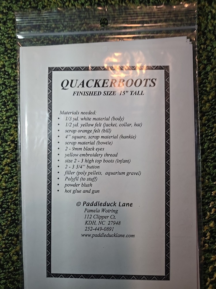Quackerboots Paddleduck Lane
