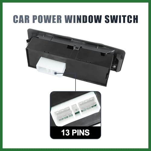 Master Driver Side Power Window Switch MR753373 Replacement for Mitsubishi