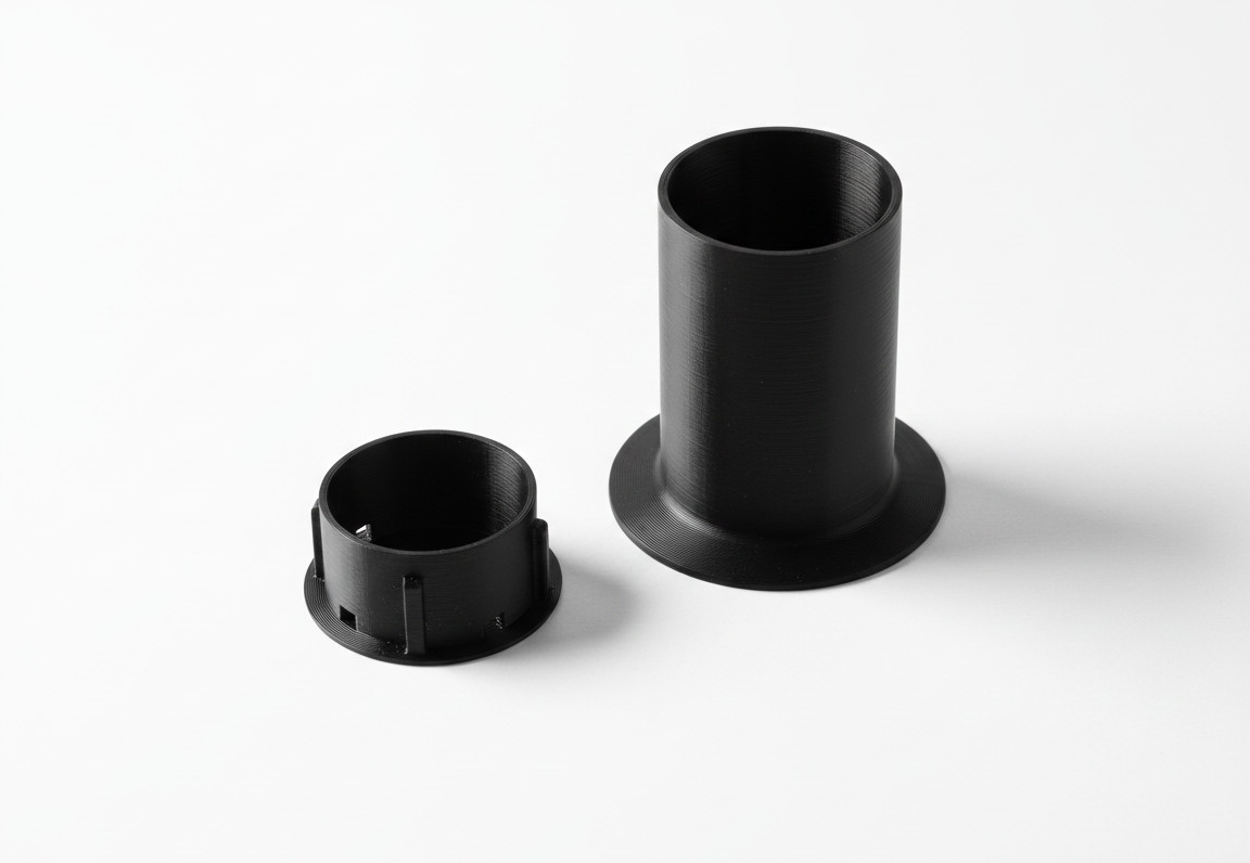 Greenmade 5 Tier Shelf Top Cap And Foot - Replacement Parts Set - Color Black