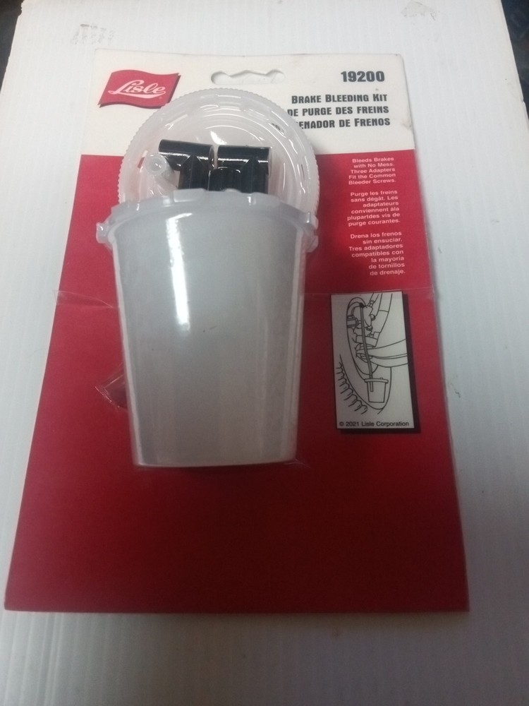 Lisle 19200 Brake Bleeding Kit