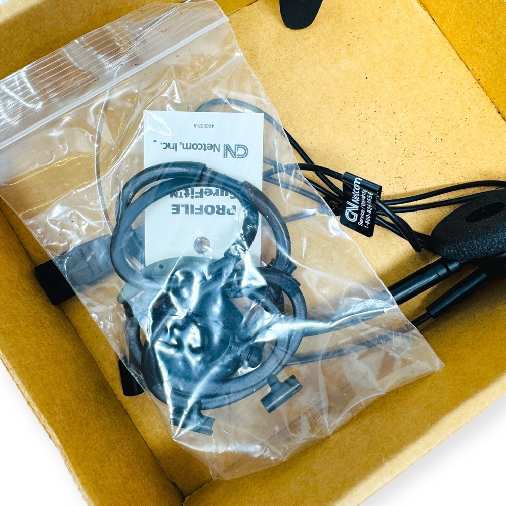GN Netcom Profile SureFit Headset 405 Flex SF 27332101 with User Guide