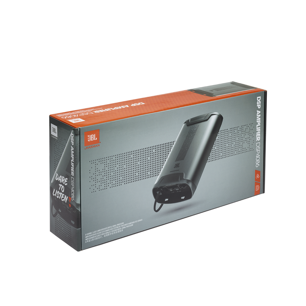 JBL 8 Channel Class D Amplifier Design with Digital Signal Processing DSP4086