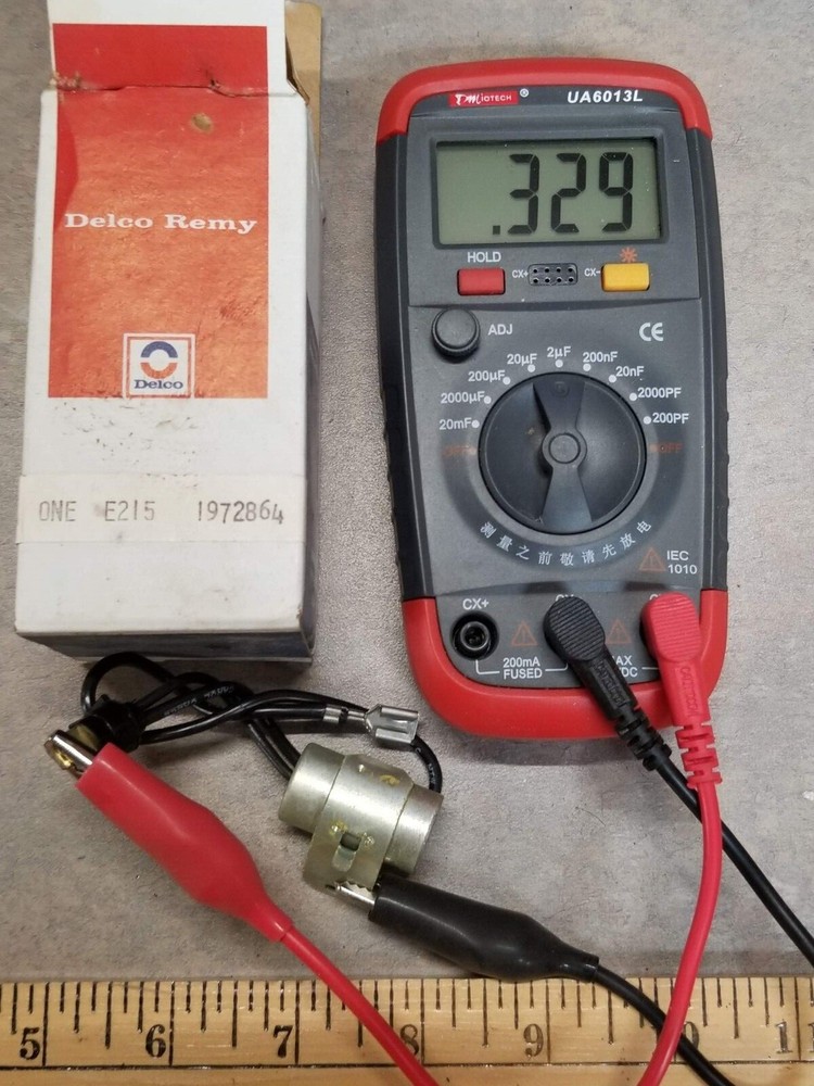 NOS Delco Remy E-215 Condenser   1972864
