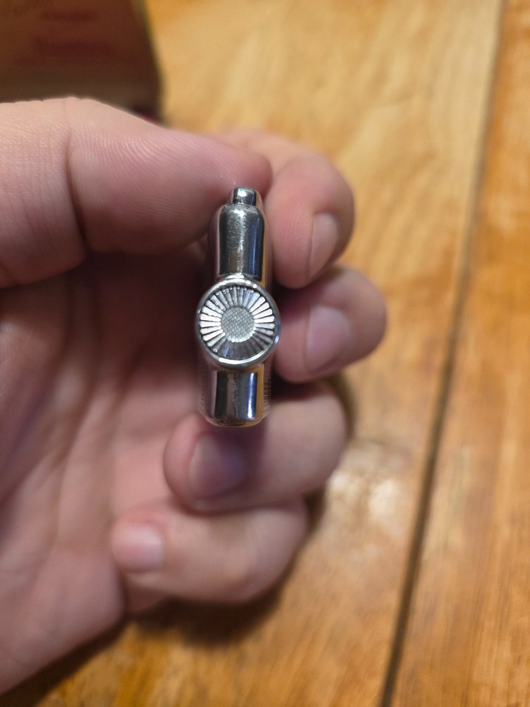 Ronson Veraflame Premier Lighter In Original Case Checker Pattern