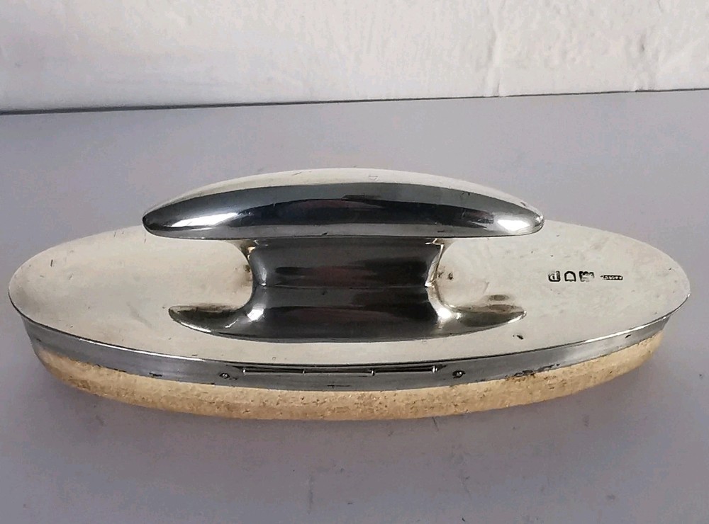 Asprey Rare Solid Silver Box and Buffer Combination - London 1910