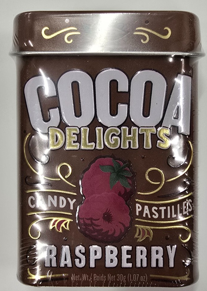 Cocoa Delights Raspberry Mints (6) Pack Candy & Nostalgic Tins Free Shipping