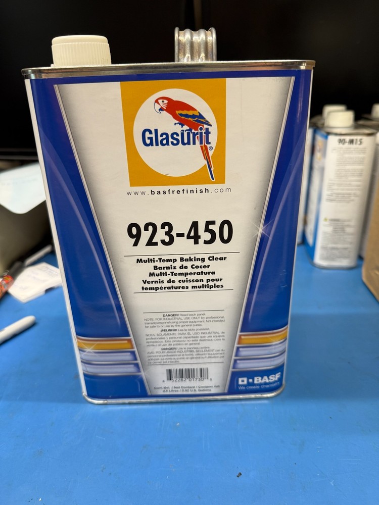 RM BASF Glasurit 923-450 Multi-Temp Baking Clear 3.5L