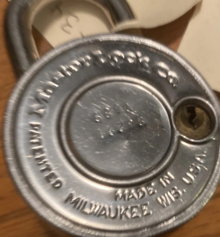 3 Master Lock Combination Padlocks - Tested Storage Unit Locker Work School