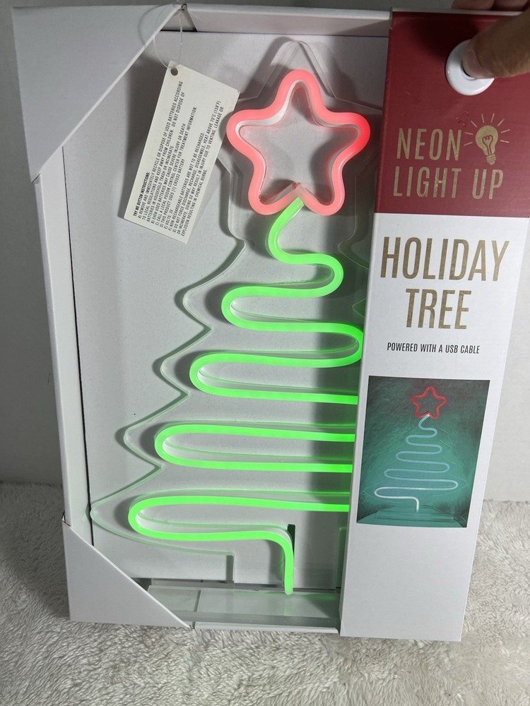 Holiday Tree Christmas Tree Neon LED
