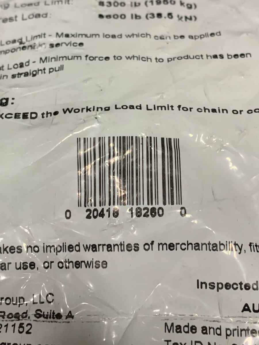 CAMPBELL 5724415 Grab Hook Green 9/32"