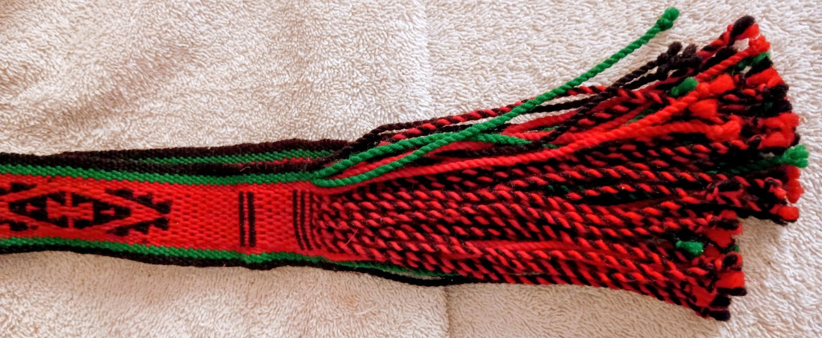 Hopi Little Girl Sash And Dance Wands