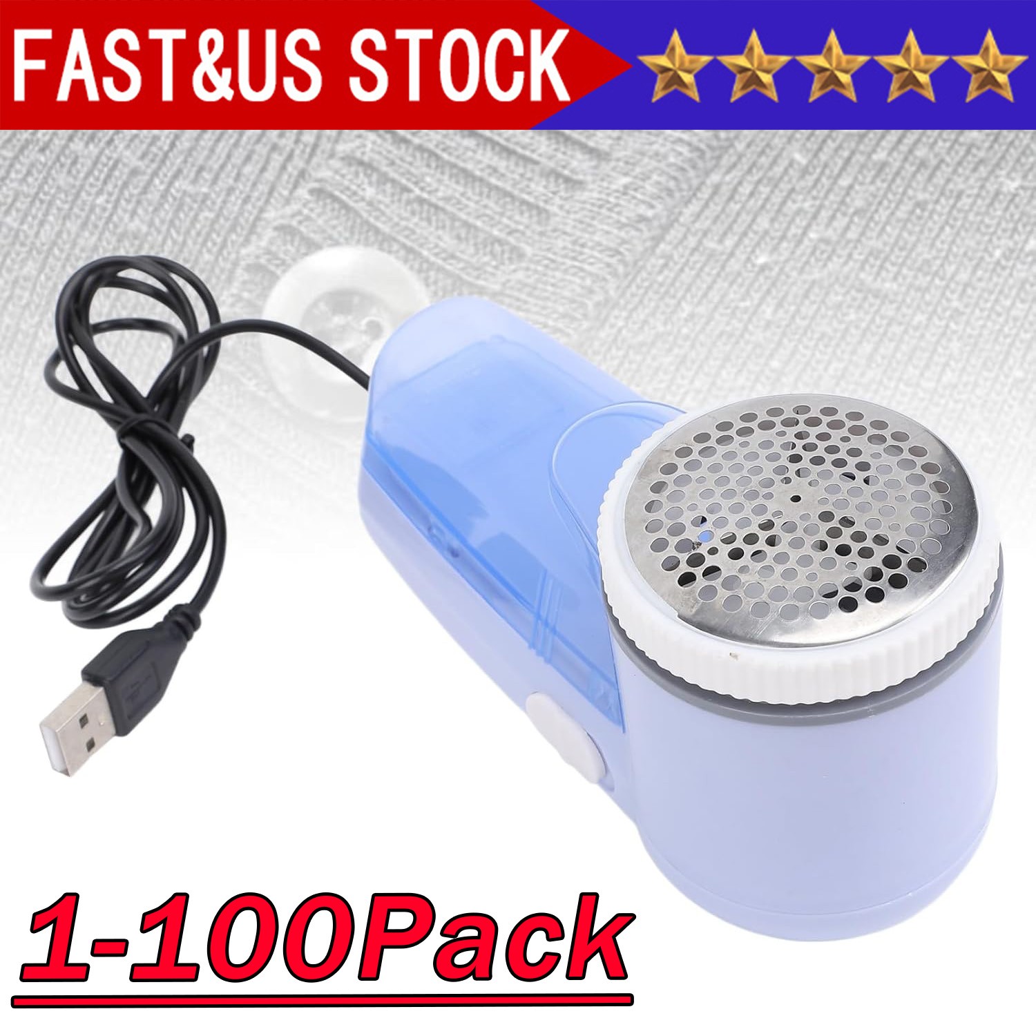 Electric Clothes Lint Pill Fluff Remover Fabrics Sweater Fuzz Shaver Household