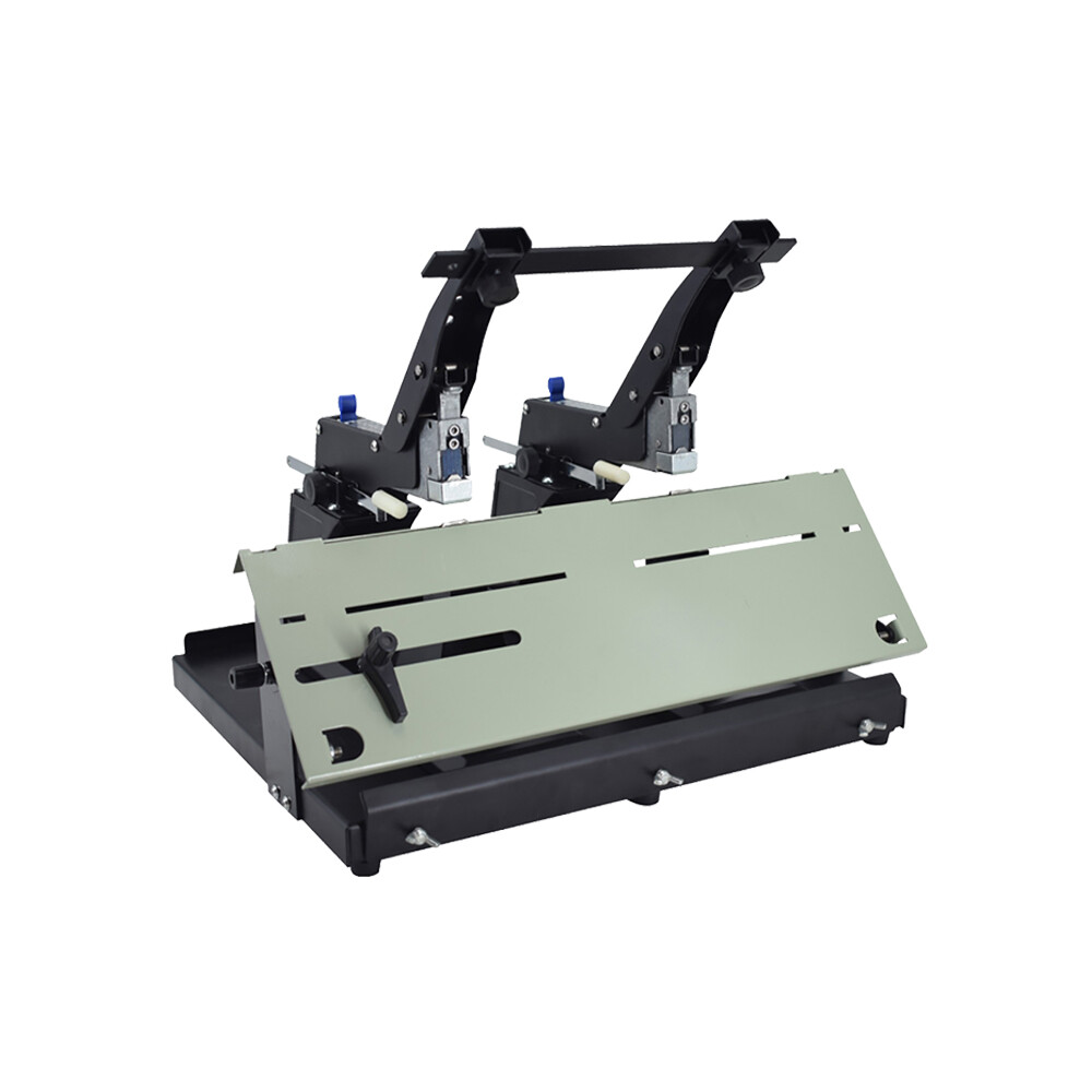 Desktop Stitcher Double Stapler Staple Binder Flat/Saddle Binding Machine Manual