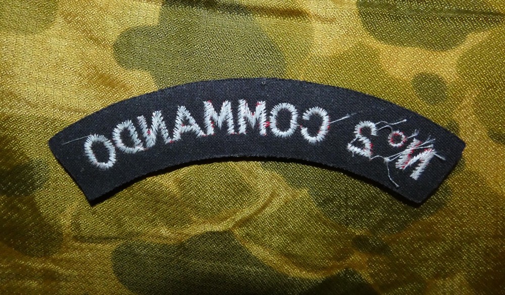 Repro WW2 British Number Two No 2 Commando Shoulder Title (single)