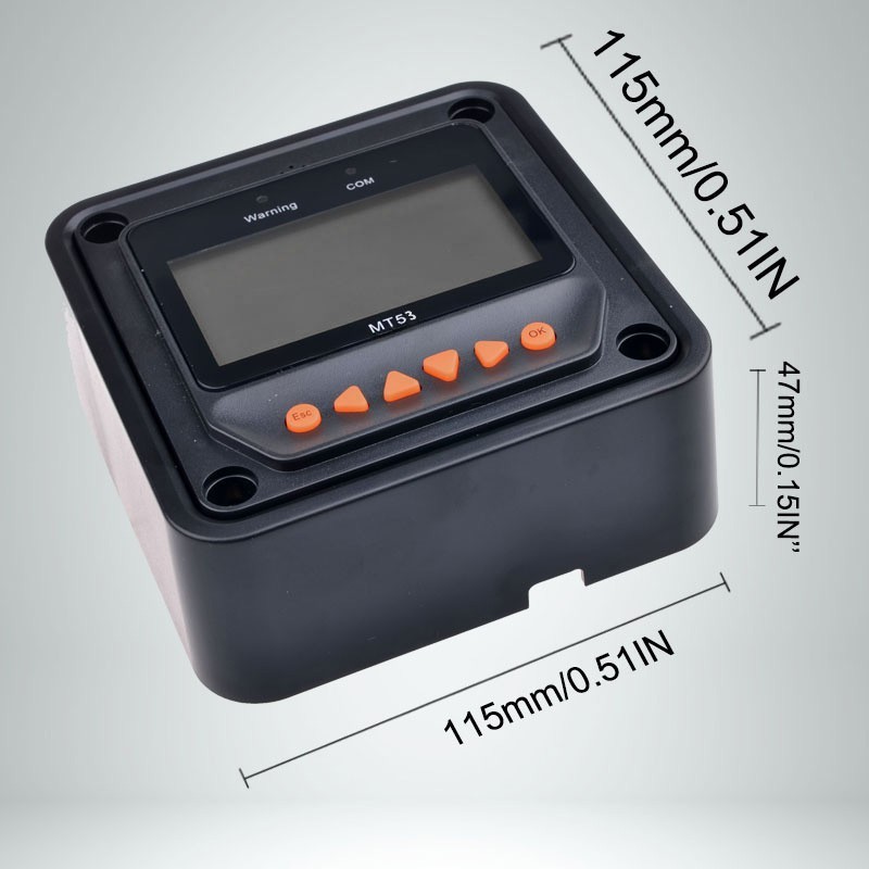 MT53 Remote Meter Compatible With The IT/ET-NC G3 Solar Controller LCD Display