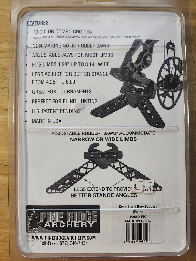 Pine Ridge Archery Kwik Stand, Pink