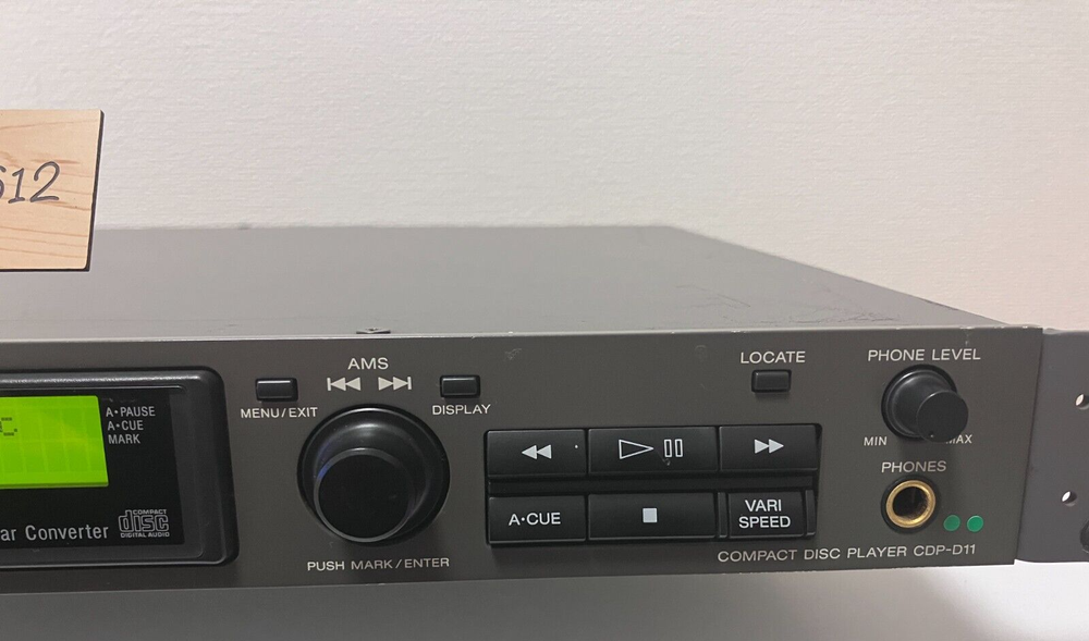 Sony CDP-D11 Compact Disc Player High Density Linear Converter Free Ship From JP