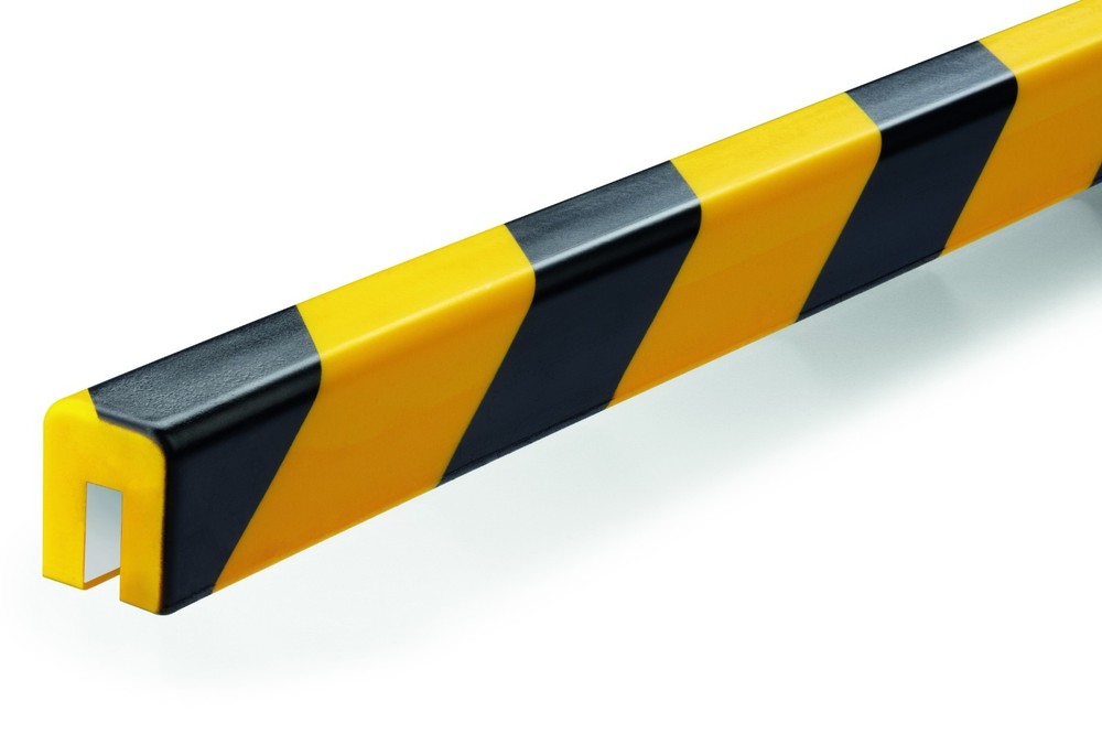 Adhesive Edge Impact Protection Profile Warning Yellow E8 3ft 5 Pack Durable