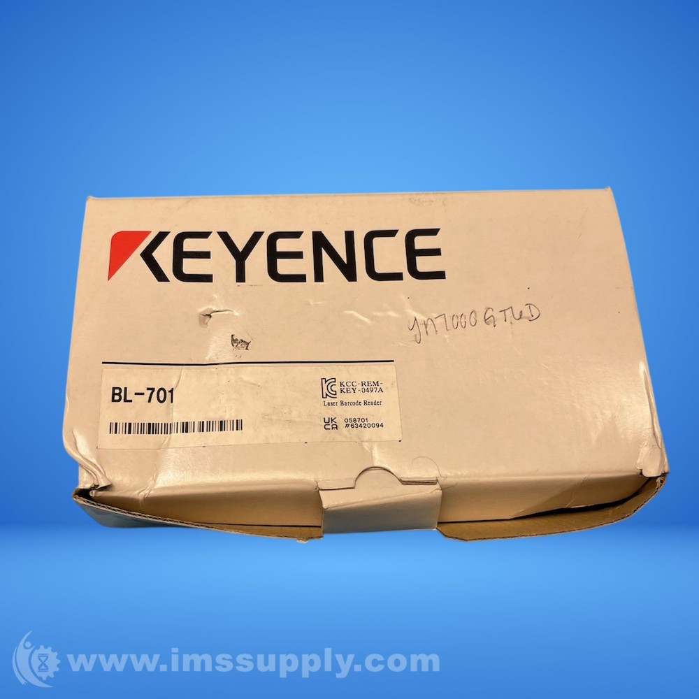 Keyence BL-701 Laser Barcode Reader FNOB