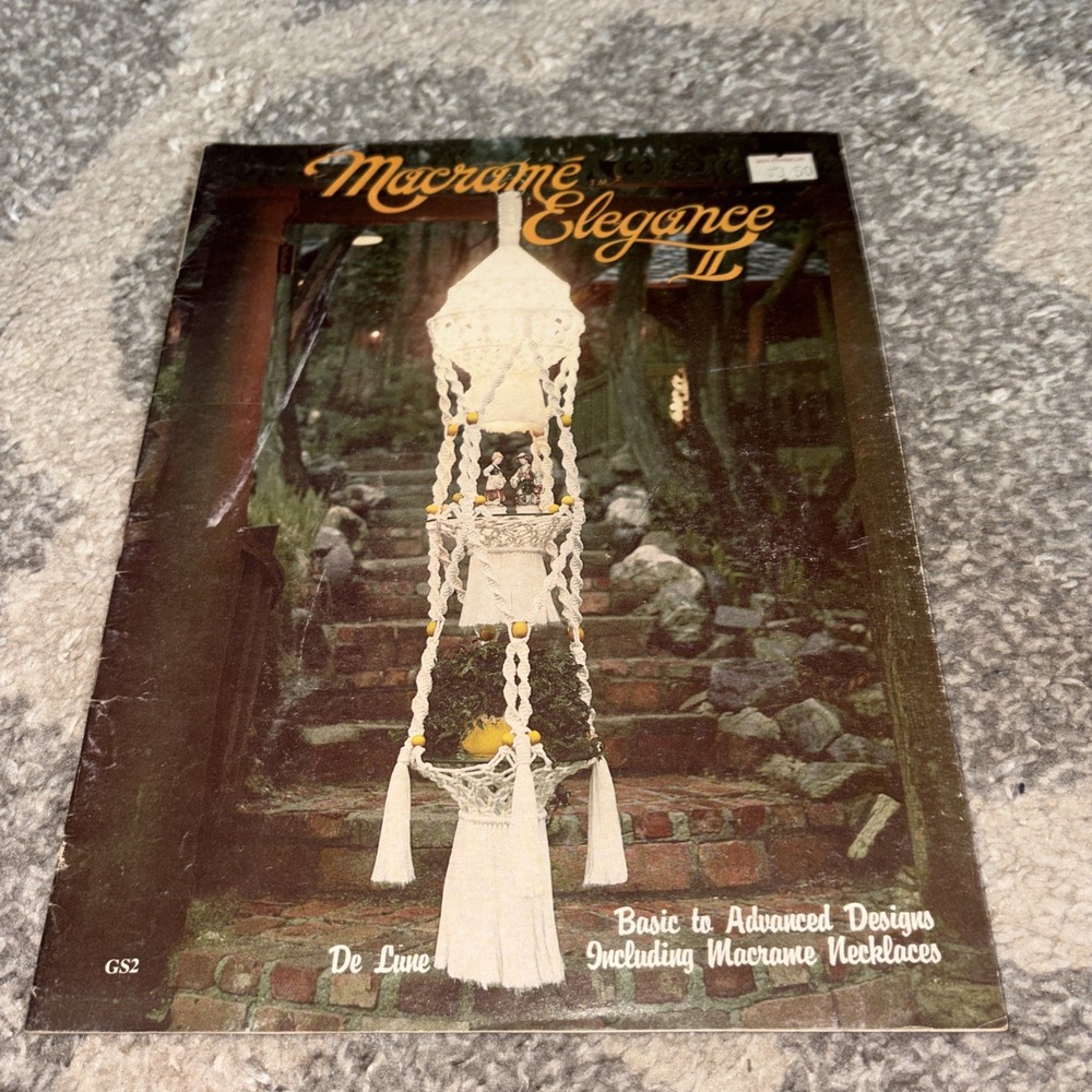 Vintage Macrame Elegance II Pattern Book