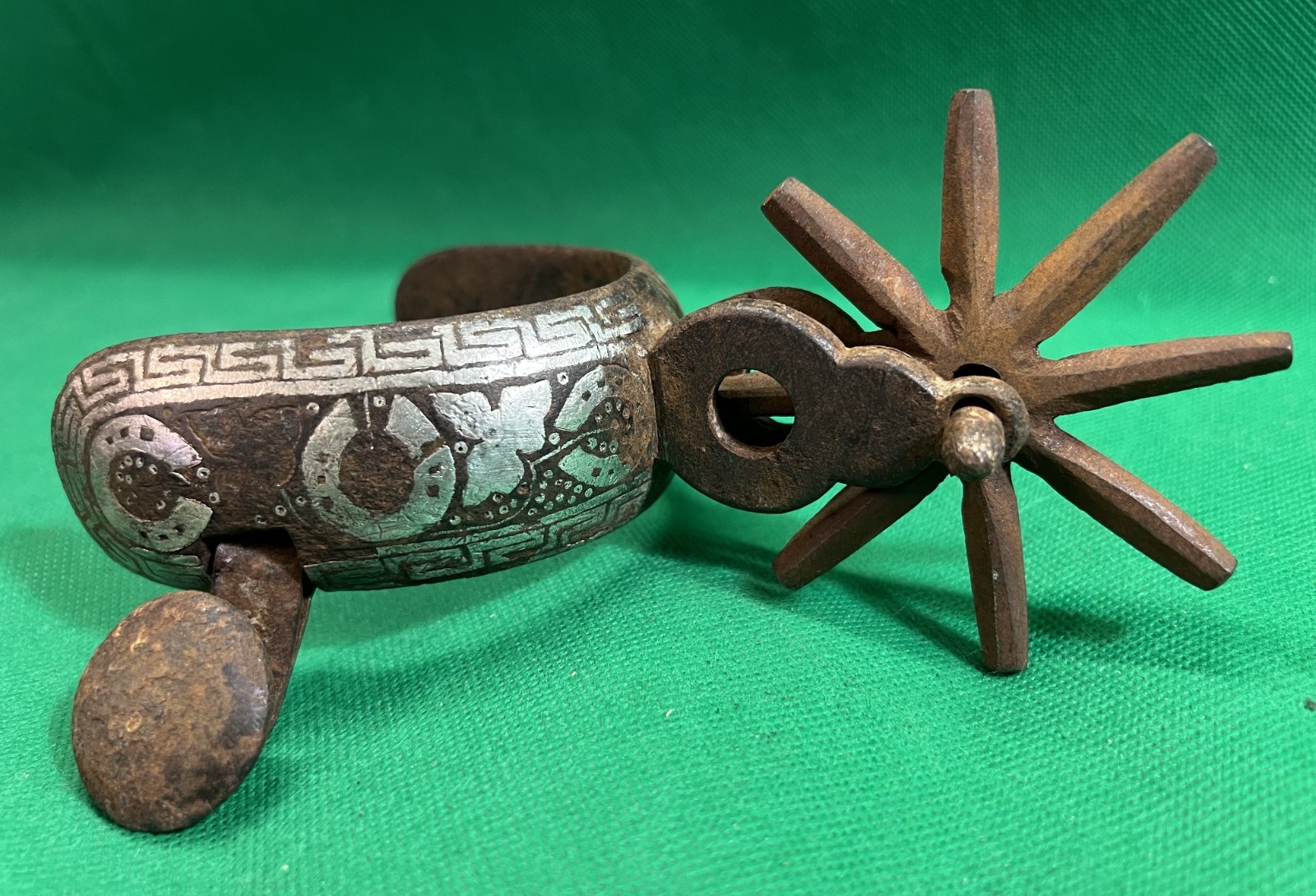 Antique Mexican Iron Spur #1