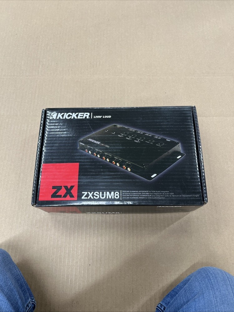 Kicker ZXSUM8 OEM Integration Summing Interface NEW