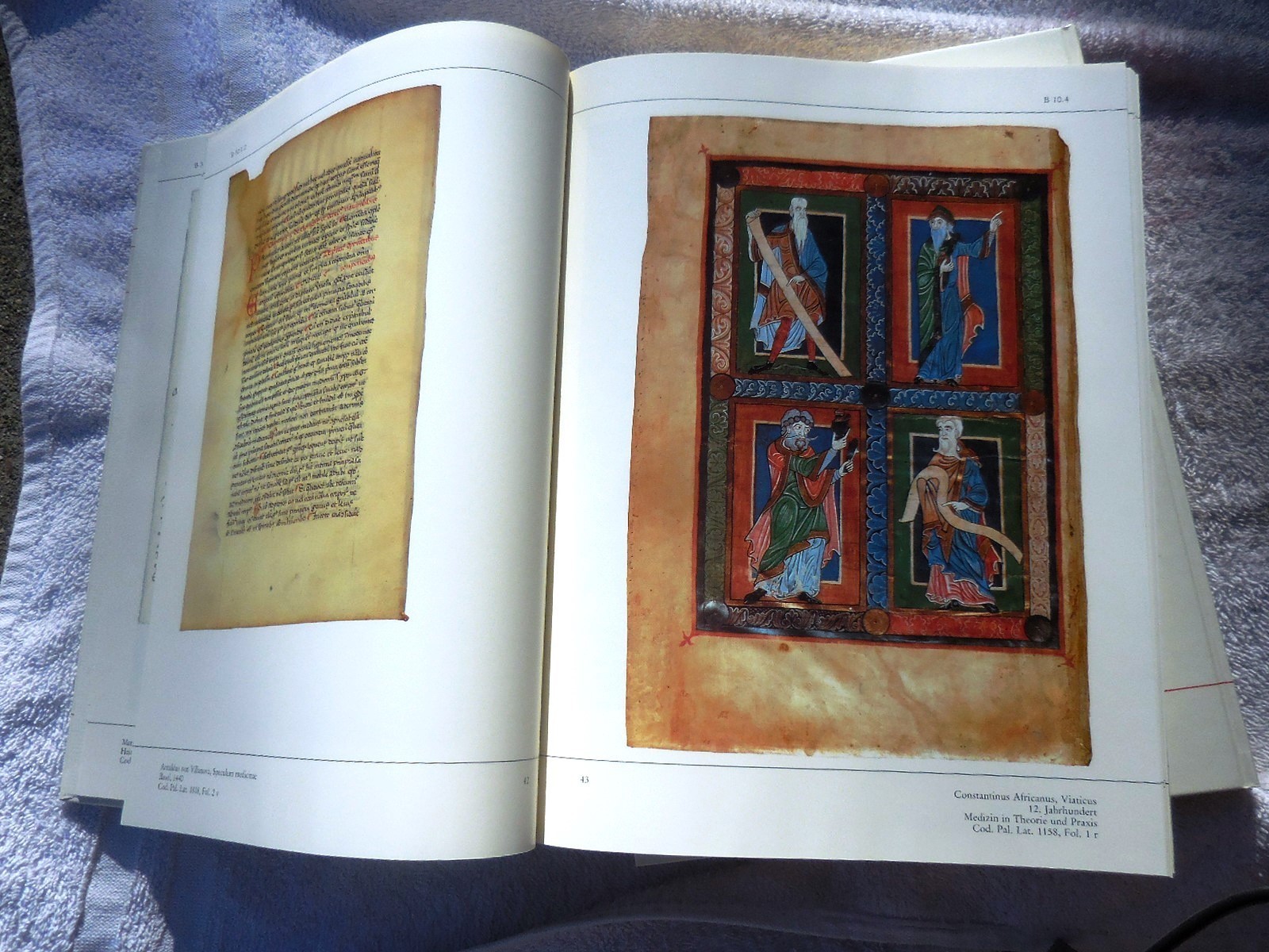 Illuminated Medieval Manuscripts BIBLIOTHECA PALATINA EXHIBITION-CATALOG 1985