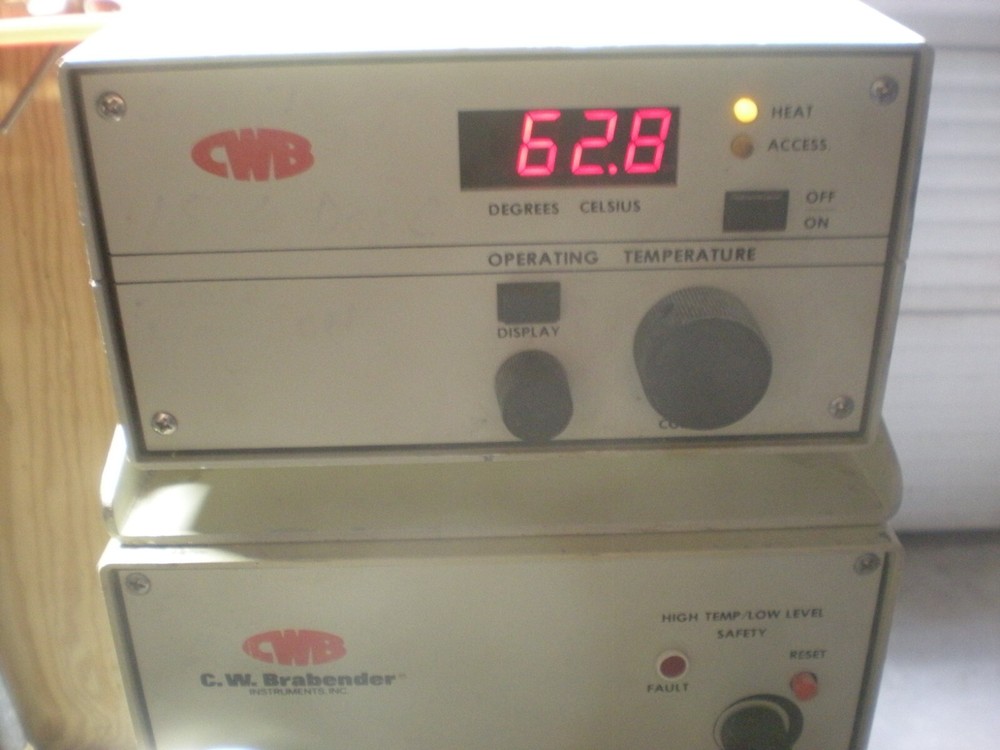 CW Brabender Temperature Controller from a Model RTE-100D Bath Circulator