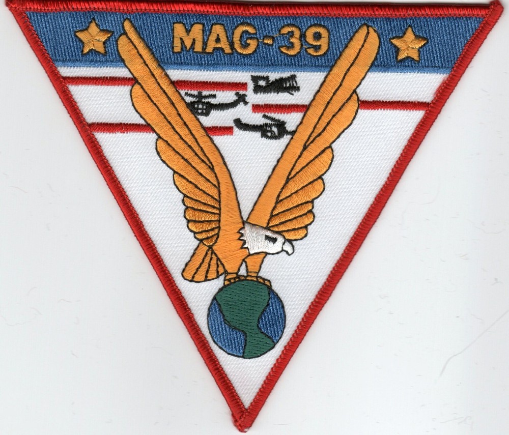 Marine Aircraft Group (MAG) - 39 patch.
