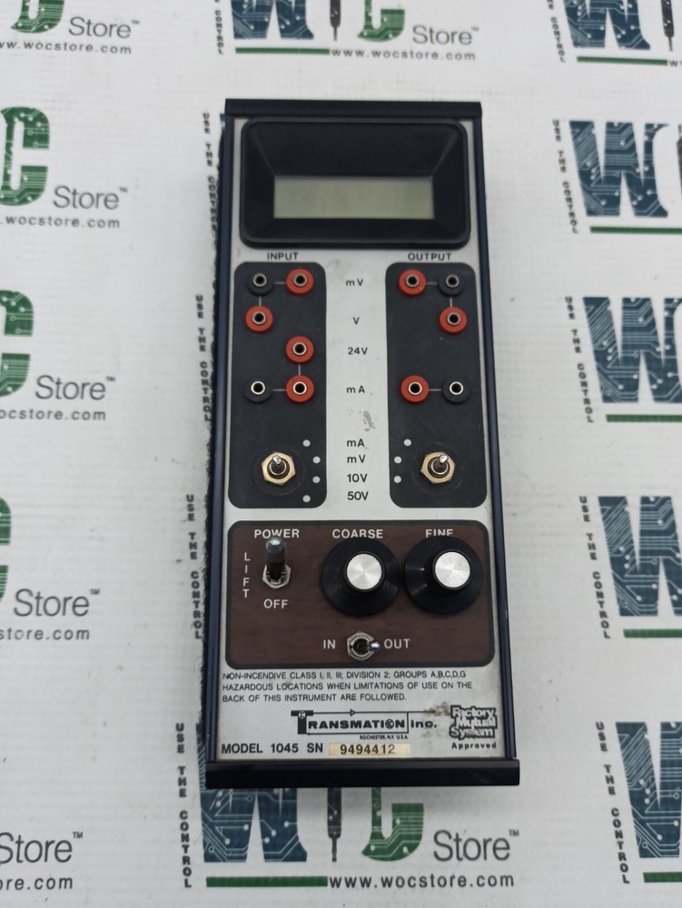 MODEL 1045 TRANSMATION SIGNAL CALIBRATOR