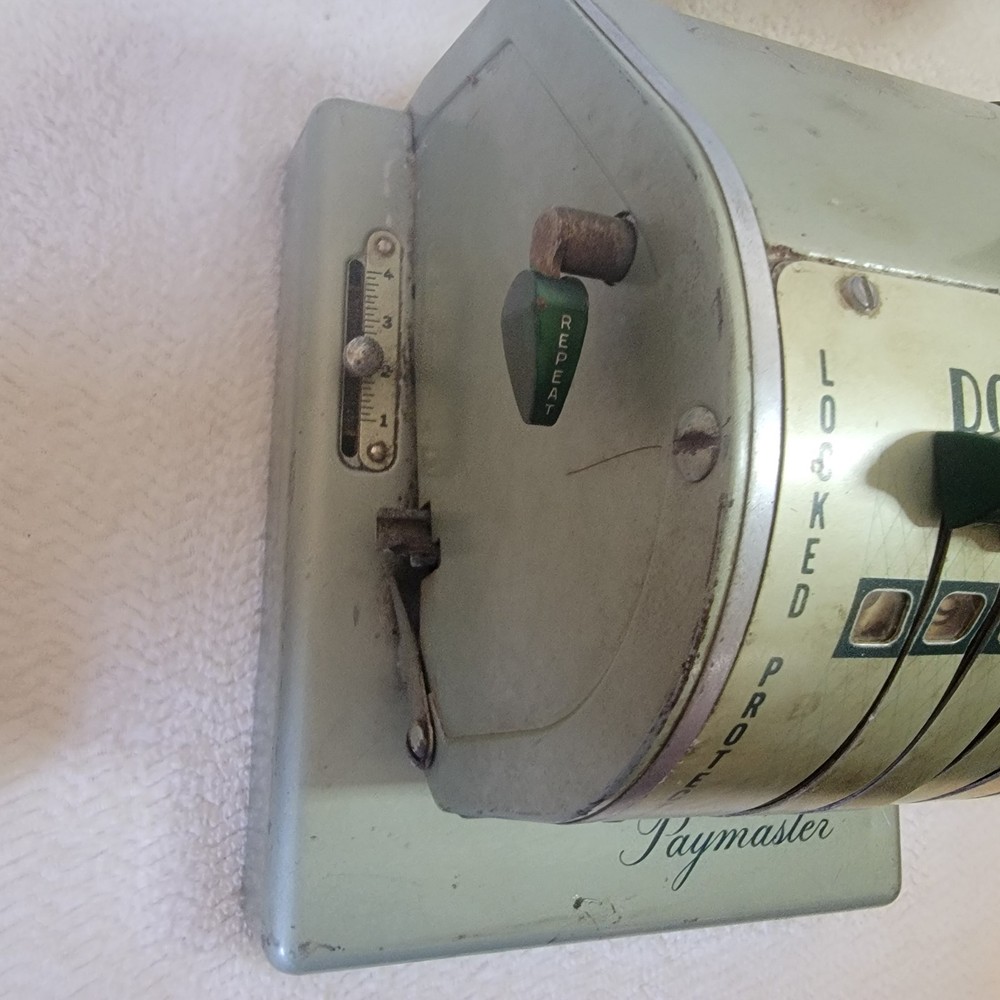 Paymaster Check Writer Series X-550 7 Column Dollars & Cents