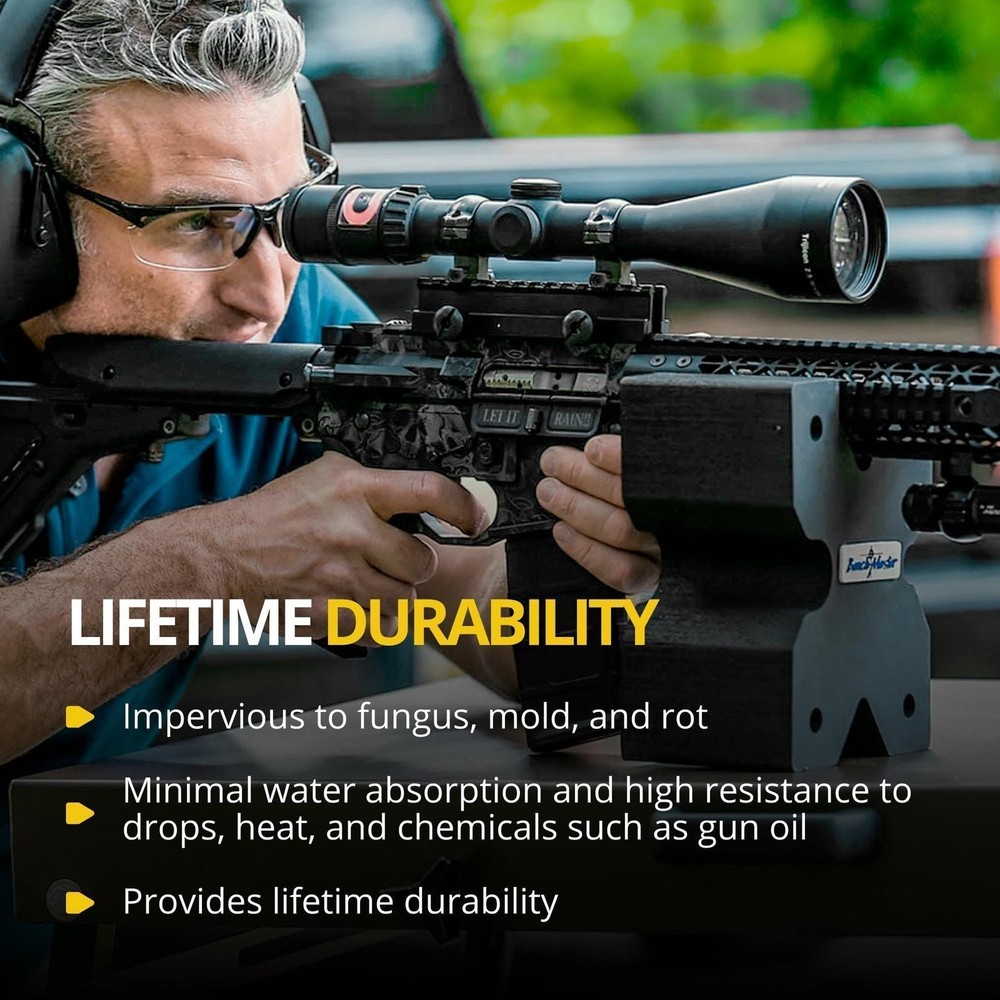 BenchMaster X-Block Shooting Rest, Multiple Sizes, Precision-Enhancing Rifle...