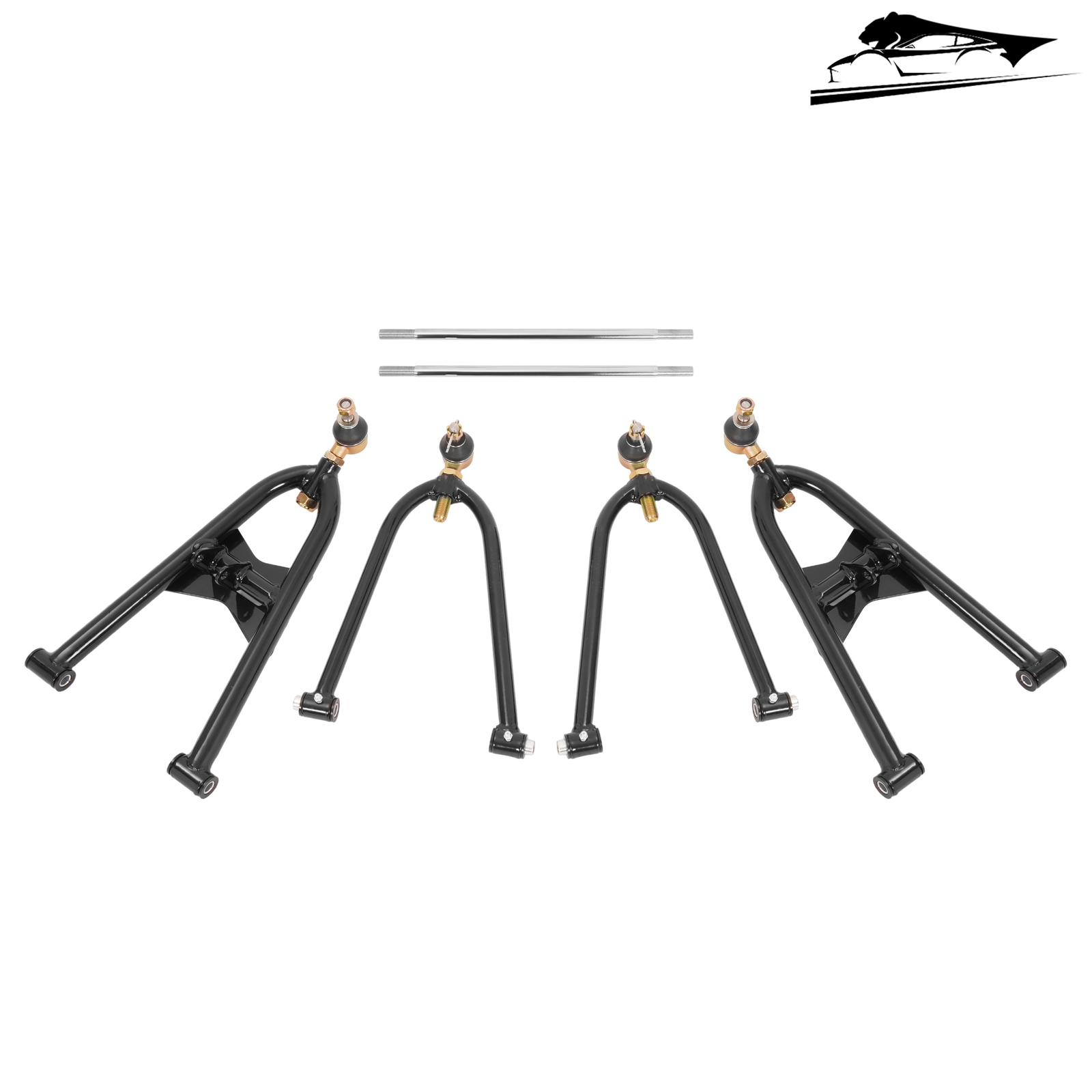 For 2009-2014 Honda TRX400X Sportrax 400 Fully Adjustable Steel Front A Arms 2+0