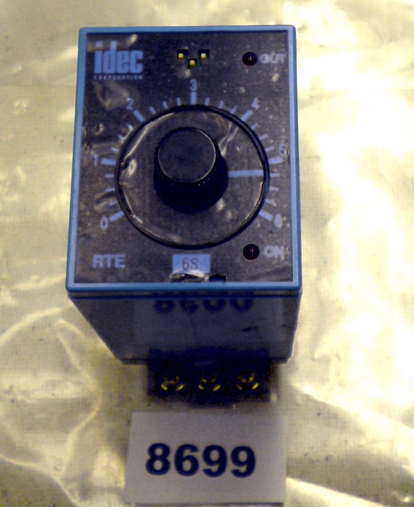 IDEC Timing Relay RTE-BS1 0-6 24VDC